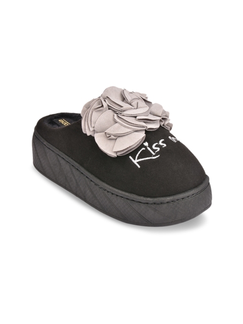 

Shoetopia Women Grey Suede Slip-On Sneakers
