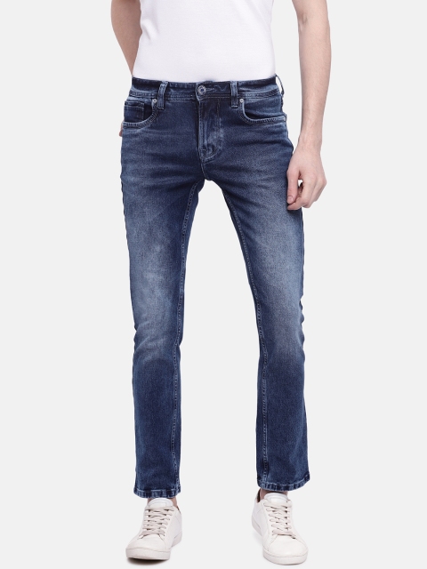 

Lawman pg3 Men Blue Slim Fit Mid-Rise Clean Look Stretchable Jeans