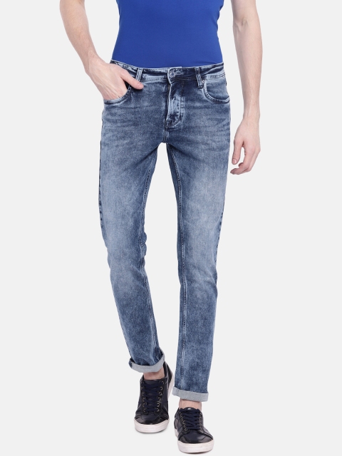 

Lawman pg3 Men Blue Slim Fit Mid-Rise Clean Look Stretchable Jeans