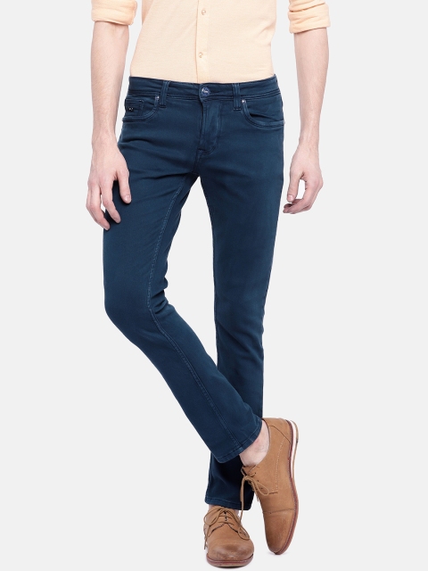 

Lawman pg3 Men Navy Blue Slim Fit Mid-Rise Clean Look Jeans