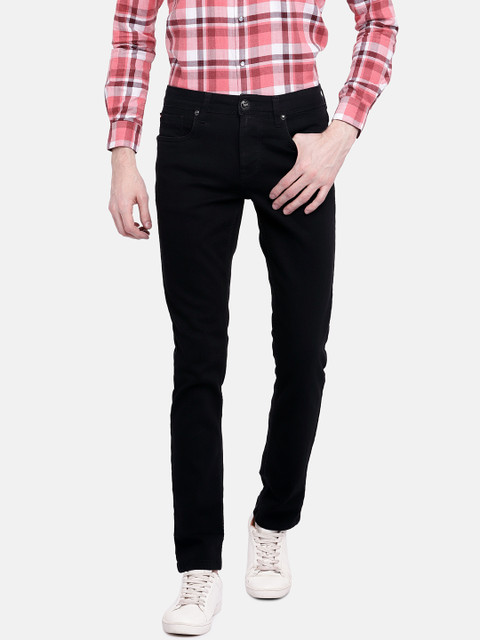 

Lawman pg3 Men Black Slim Fit Mid-Rise Clean Look Jeans