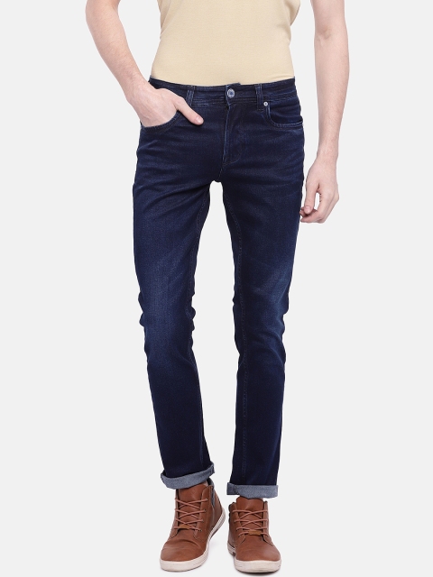 

Lawman pg3 Men Blue Slim Fit Mid-Rise Clean Look Stretchable Jeans