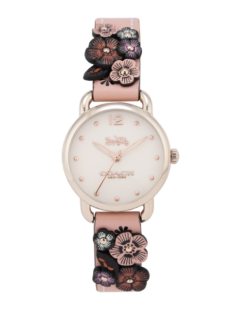 

Coach Women White Analogue Watch CO14502817