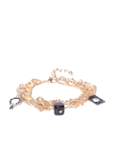 

Blueberry Gold-Plated Charm Bracelet