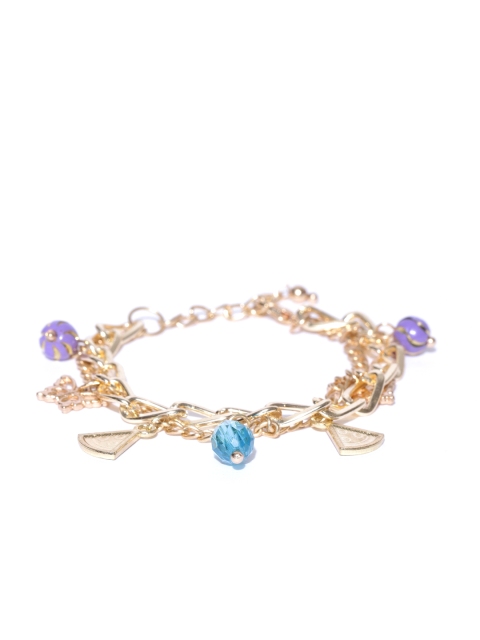 

Blueberry Gold-Plated Charm Bracelet