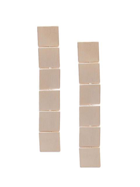 

Blueberry Gold-Plated Geometric Drop Earrings