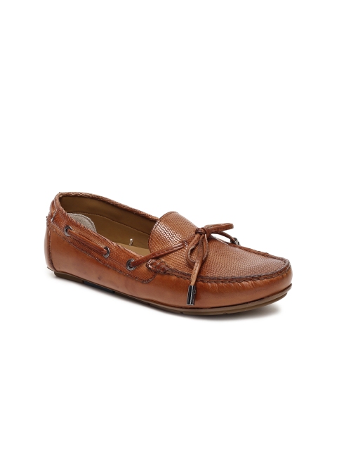 

Ruosh Women Tan Boat Shoes