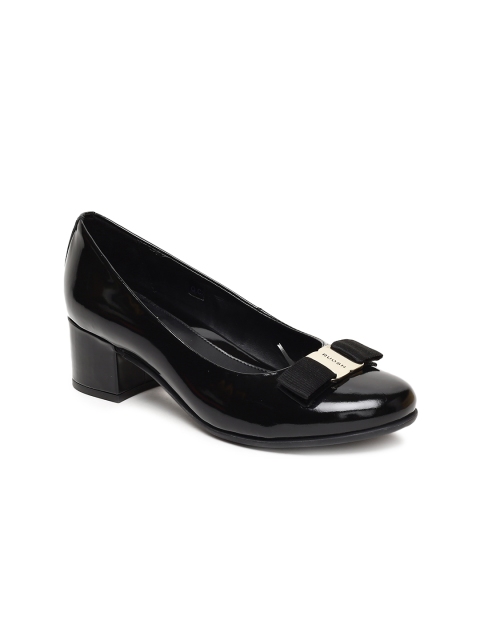 

Ruosh Women Black Solid Pumps