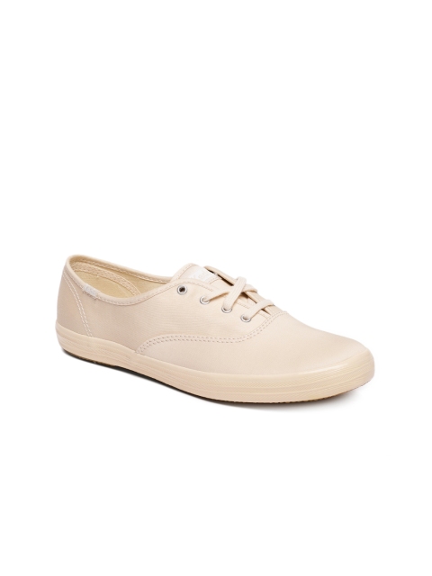 

Keds Women Peach Solid Sneakers