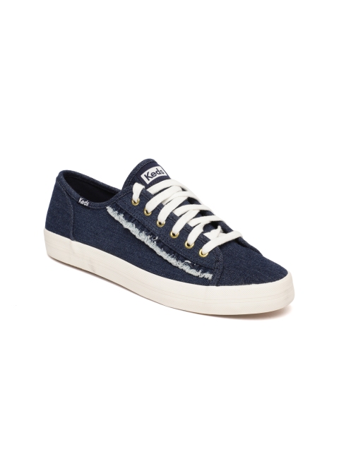 

Keds Women Navy Blue Solid Sneakers