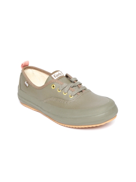 

Keds Women Olive Green Sneakers