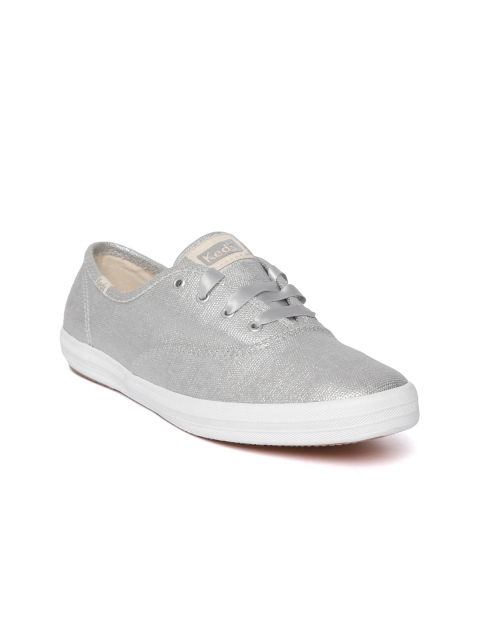 

Keds Women Silver-Toned Sneakers