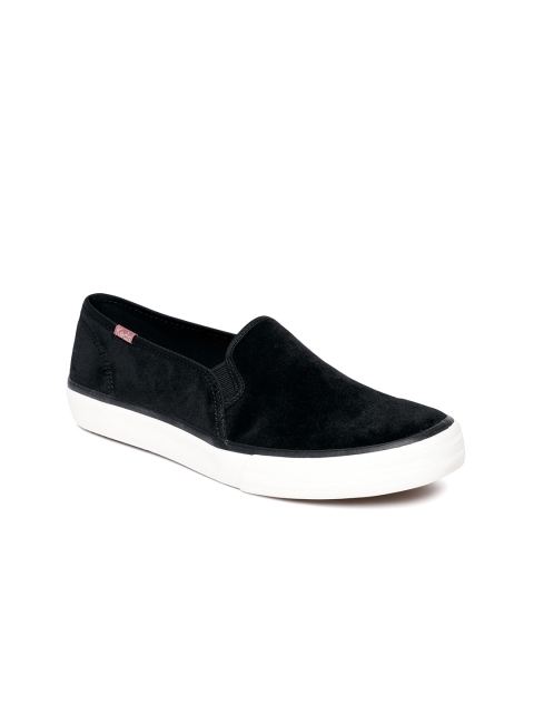 

Keds Women Black Slip-On Sneakers
