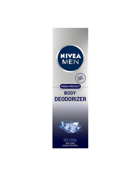 

Nivea Men Fresh Protect Body Deodorizer Ice Cool 120 ml, Silver