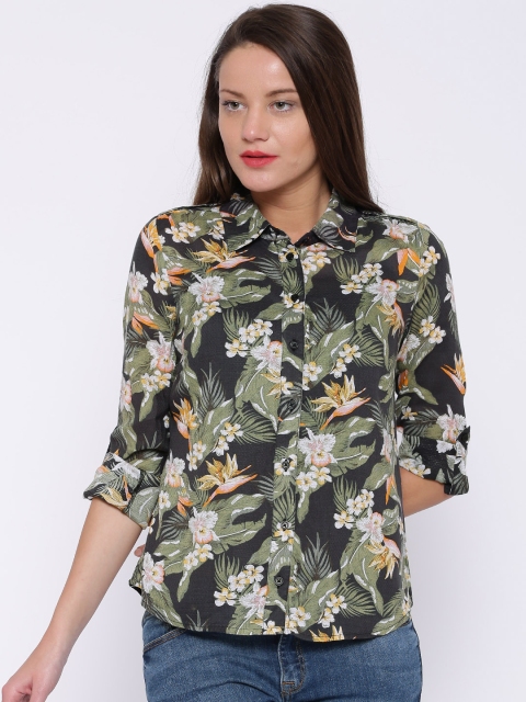 

Vero Moda Multicoloured Printed Shirt, Black