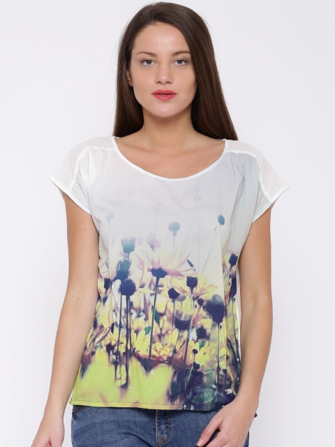 

Vero Moda White Printed Top