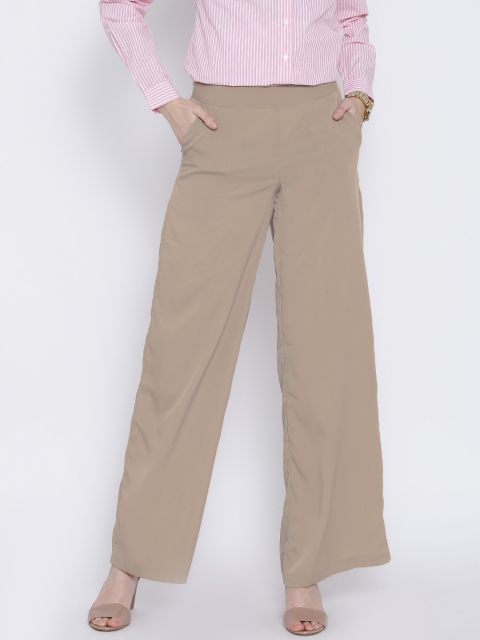 

Vero Moda Beige Palazzo Trousers