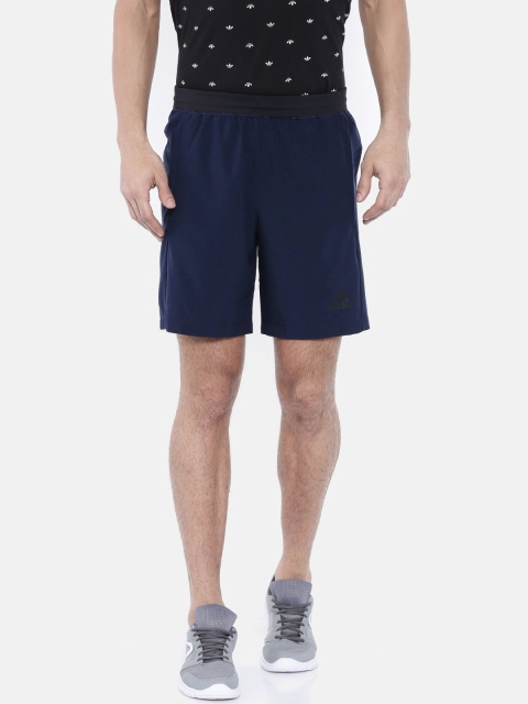 

ADIDAS Men Navy Blue Solid D2M Wvn Shor Sports Shorts