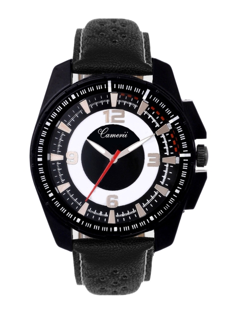 

Camerii Men Black Analogue Watch