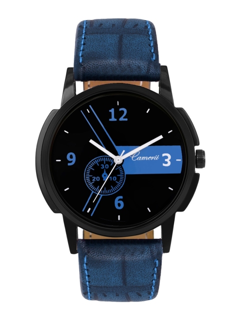 

Camerii Men Black Analogue Watch
