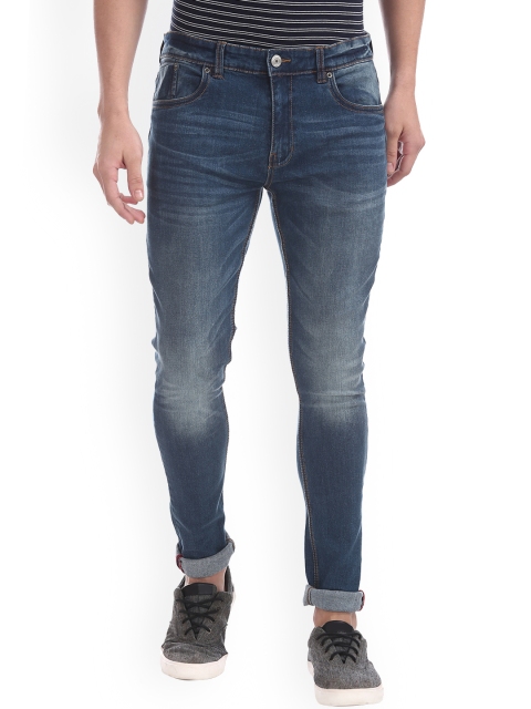 

Cherokee Men Blue Skinny Fit Low-Rise Clean Look Stretchable Jeans