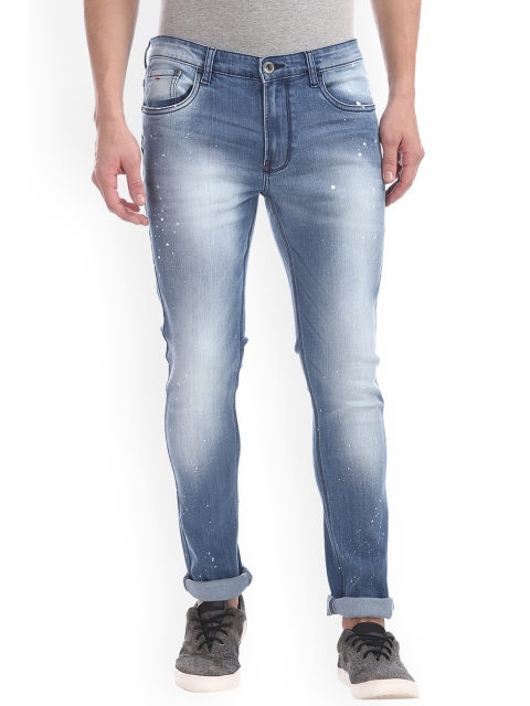 

Colt Men Blue Skinny Fit Low-Rise Clean Look Jeans