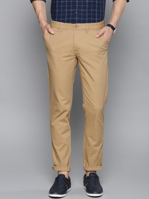 

Louis Philippe Sport Men Beige Slim Fit Solid Trousers