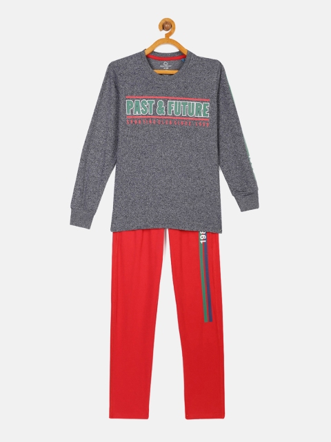 

Sweet Dreams Boys Grey & Red Night suit 5039G7
