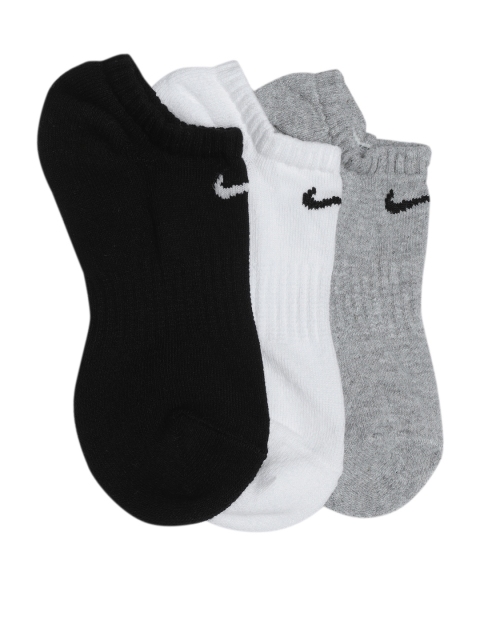 

Nike Unisex Pack of 3 Everyday Cush Ankle Length Socks, Grey