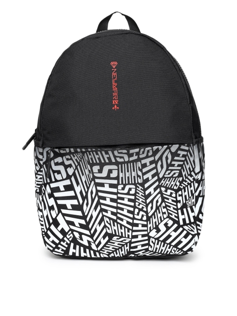 

Nike Unisex Black & White Graphic Backpack