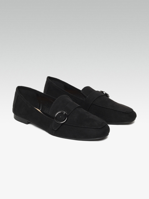 

Dune London Women Black Solid Loafers