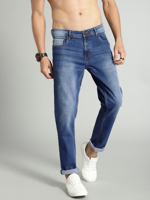 

Roadster Men Blue Slim Tapered Fit Mid-Rise Clean Look Jeans