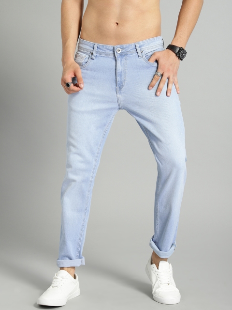 

Roadster Men Blue Slim Tapered Fit Mid-Rise Clean Look Stretchable Jeans