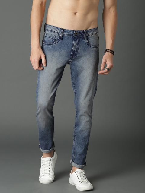 

Roadster Men Blue Skinny Fit Mid-Rise Clean Look Stretchable Jeans