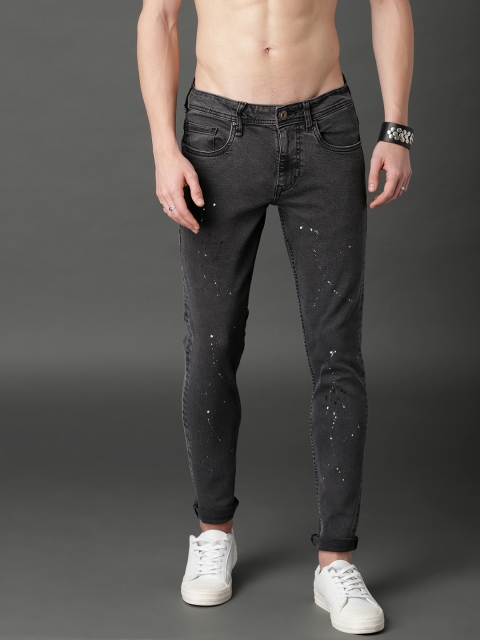 

Roadster Men Black Skinny Fit Mid-Rise Clean Look Stretchable Jeans