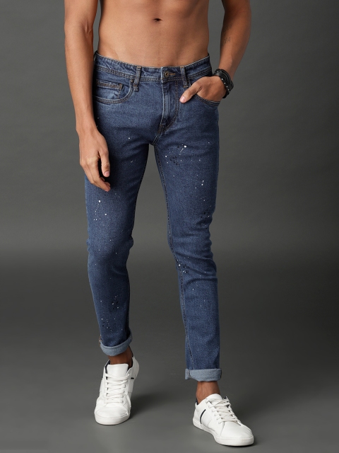 

Roadster Men Blue Skinny Fit Mid-Rise Clean Look Stretchable Jeans