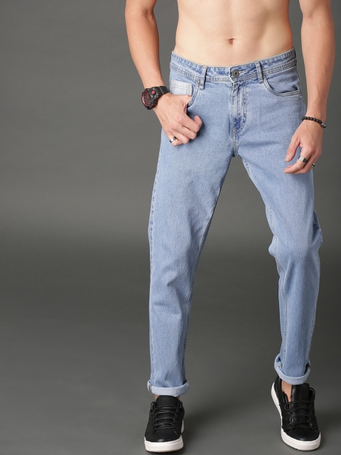 

Roadster Men Blue Slim Tapered Fit Mid-Rise Clean Look Stretchable Jeans