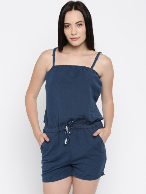 

ONLY Navy Playsuit, Navy blue