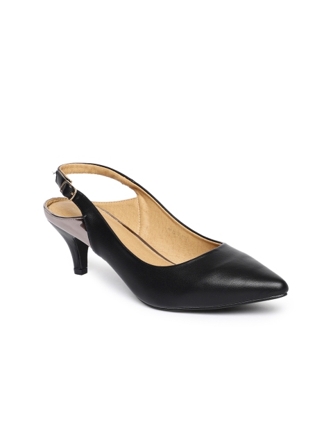 

CODE by Lifestyle Women Black Solid Pumps