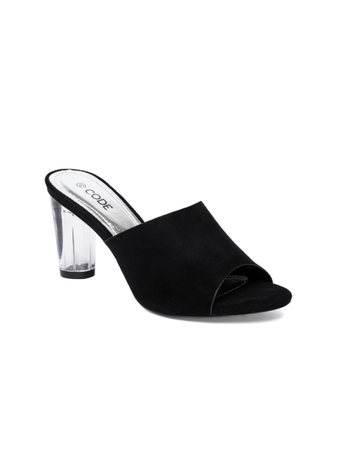 

CODE by Lifestyle Women Black Solid Heels