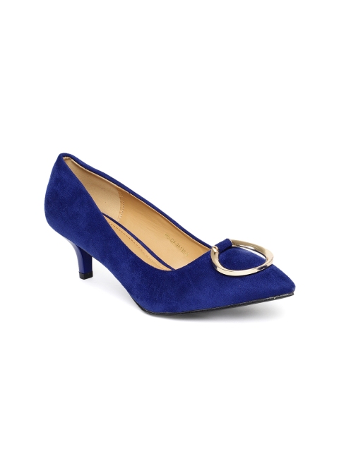 

CODE by Lifestyle Women Blue Solid Pumps