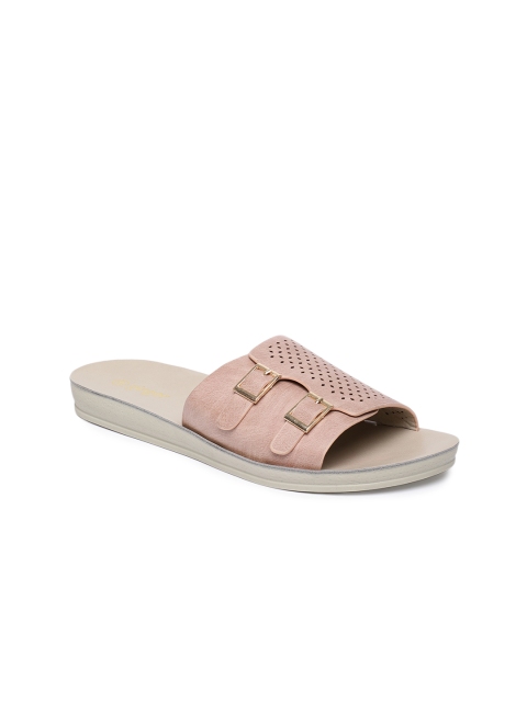 

Ginger by Lifestyle Women Pink Solid Open Toe Flats
