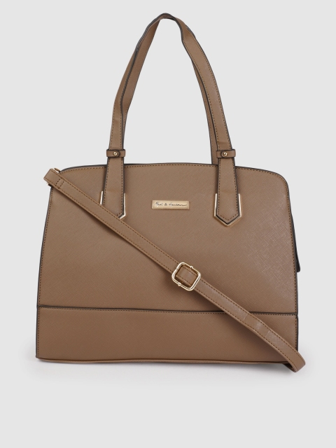 

Mast & Harbour Taupe-Brown Solid Shoulder Bag