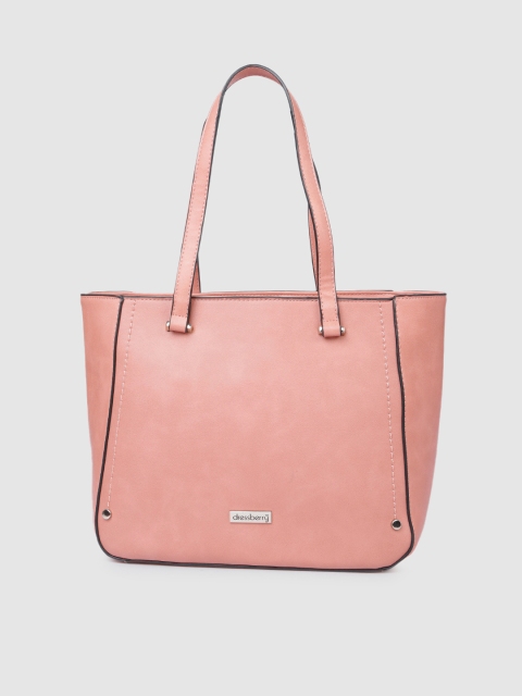 

DressBerry Pink Solid Shoulder Bag