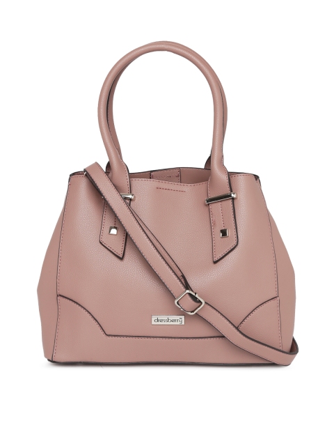 

DressBerry Pink Solid Shoulder Bag