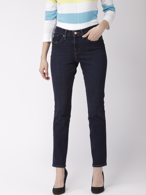 

Levis Women Blue Shaping Slim Fit Mid-Rise Clean Look Stretchable Jeans 312