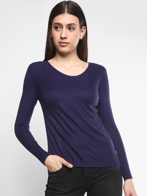 

Levis Women Blue Solid Top