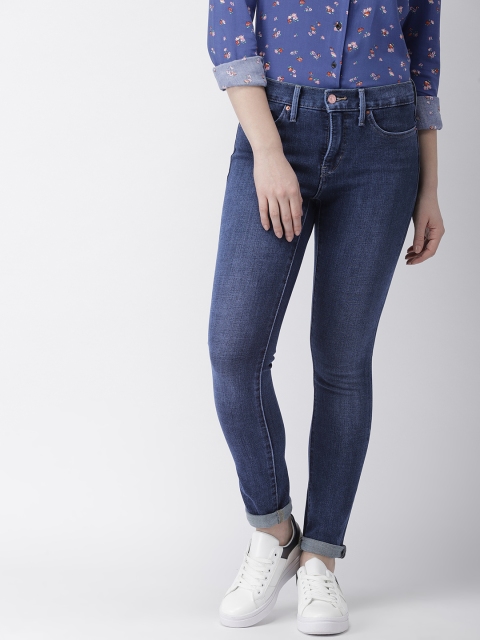 

Levis Women Blue 311 Shaping Skinny Fit Mid-Rise Clean Look Stretchable Jeans