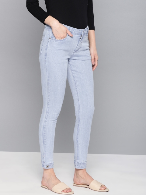 

Chemistry Women Blue Skinny Fit Mid-Rise Clean Look Stretchable Jeans