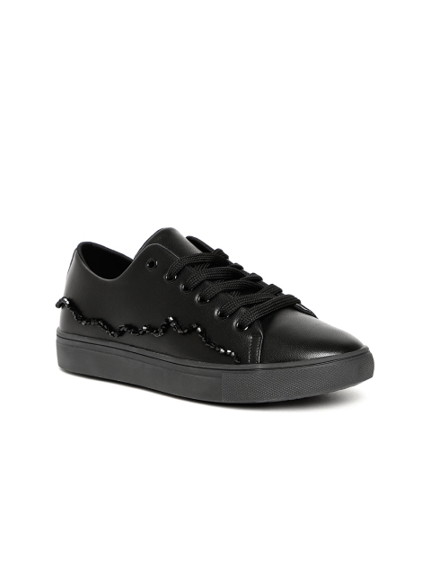 

Jove Women Black Sneakers
